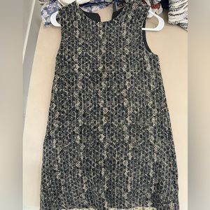 Zara Kid Shift Tweed Dress